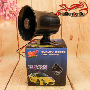 Còi hú kèn cảnh báo 1 tiếng 3 4 5 6 7 nút còi gió báo động báo trộm lắp xe máy ô tô xe tải 12V - JCAA