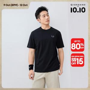 Giordano Men Men High Tech Cool Touch T-Shirt Free Shipping 01026389