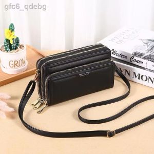 JOANNA BAG8772 KOREAN FASHION LEATHER 3ZIPPER SHOULDER BAG FOR WOMEN
