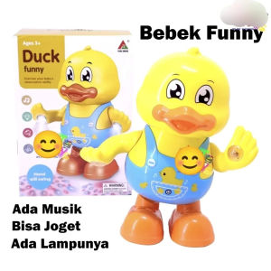 Mainan Anak Dancing Duck Mainan Duck Funny Bebek Joget Dance Cute Disco