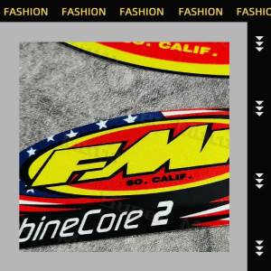 For Moto GP FMF POWERCORE2 Exhaust Sticker Decoration Moto Bike Helmet Auto Body Decals Car Styling PVC Reflective Stickers