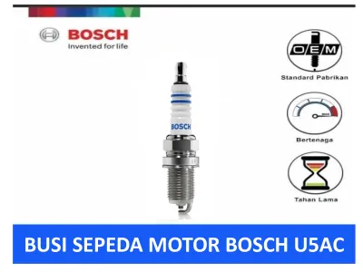 BUSI SEPEDA MOTOR YAMAHA JUPITER Z NEW VEGA R MERK BOSCH U5AC
