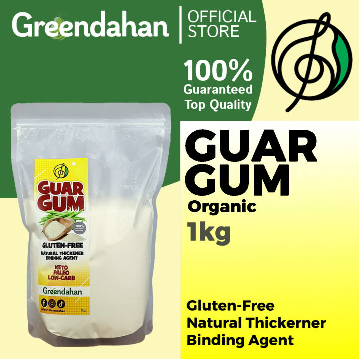 Greendahan Food Grade Guar Gum 1kg | 500g - Thickening Powder | Lazada PH