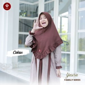 ANV Gamis Anak Yasira Junior Plus Hijab (usia 6-10 thn)