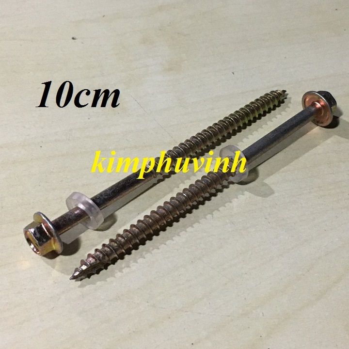 10CM - 20 Con VÍT BẮN TÔN GỖ 10CM - VÍT GỖ