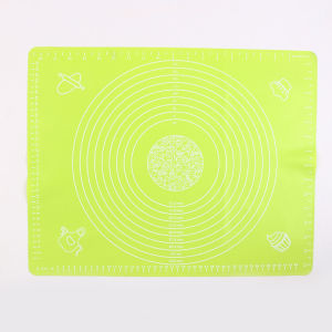 ASRV Silicone Kneading Mat for Baking Non-Stick Dough Rolling Pad with Measurements