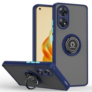 Casing for OPPO Reno 8T 5G 4G 2023 Phone Case Multifunctional Ring Stand Protective Shell Matte Back Cover for Opo Reno 8 T reno8T