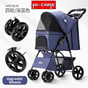 (Ready Stock) Original Bello Pet Stroller (Max Pet Weight 15kg) /Cat Stroller/Pet Trolley/Puppy Stroller Dog Small Pet Rabbit