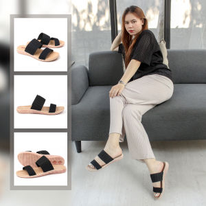 [FREE GIFT] Catenzo x BIBELI - MKM 120 Sandal Teplek Slip On Casual Remaja Kekinian Flat Casual Wanita Terbaru Dan Terlaris