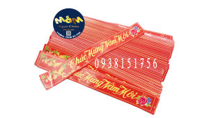 Dây liễn treokhánh treo cây maiđào ngày tết đủ loại câu CHÚC TẾT đê lựa chọn