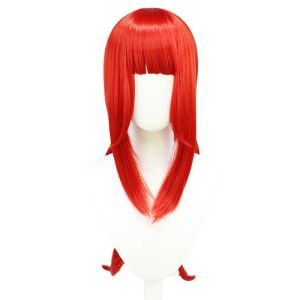 Game Genshin Impact Nilou Cosplay Costume High Quality New Skin Nilou Lolita Dress With Headwear Necklace Gloves 10pcs Outfit 80cm Red Wig Synthetic Wig Cover