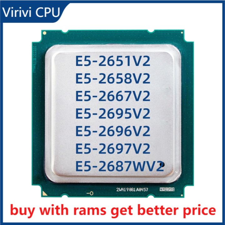 Intel Xeon E5-2696V2 E5-2651V2 E5-2658V2 E5-2667V2 E5-2695v2 E5-2697v2 ...