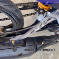 🏁 SKRU + NUT BRACKET EKZOS Y15 Y16 135LC HONDA RS RSX 🏁 ORIGINAL HENG THAILAND SCREW EXHAUST GOLD TITANIUM. 