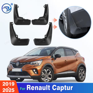 For Renault Captur 2019-2025 2020 2021 2022 2023 2024 Fender Mudflaps Splash Guards Mudguards Mud Flaps Car Accessories