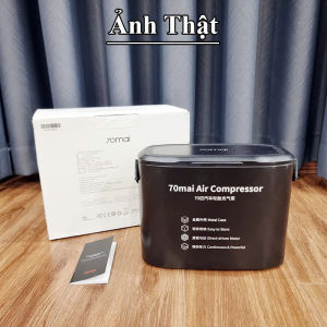 Bơm Lốp Ô Tô. Máy Bơm Hơi Cầm Tay 70Mai TP01. Bơm Tự Ngắt. Bơm cho xe từ 4 chỗ đến xe 7 chỗ và 12 chỗ