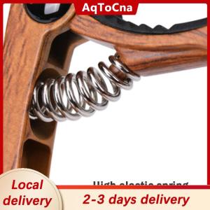 [COD] AqToCna Ship within 24 hours Metal Guitar Capo for Acoustic Electric Classic Trigger Change Tune Key Clamp