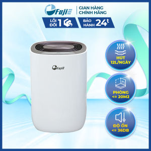 Máy hút ẩm không khí FujiE HM-912EC-N công suất hút ẩm 12L/ ngày có khóa trẻ em bảo hành 2 năm