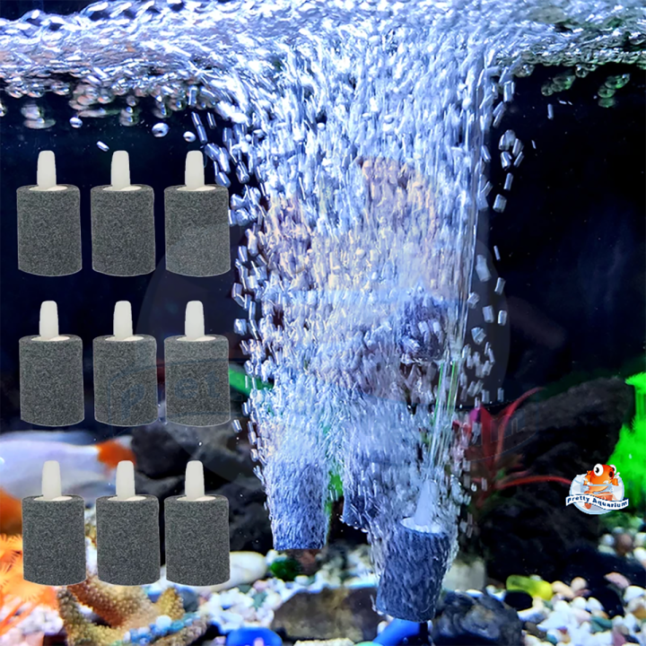 Snapklik aquarium air stones 1 inch 96 pack bubble stone fish
