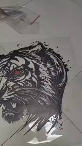 AE New foreign trade car modification horror tiger totem car sticker pickup truck decorative decal body sticker