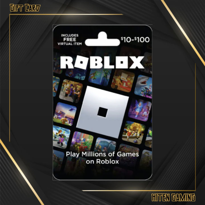 Robux Roblox Gift Card Global | Lazada Indonesia