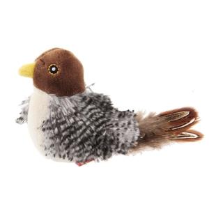 Chirping Toy Bird Toy Sound Toy Chewing Bird for Kitten Teething Toy Bird Shape Chirping Toy Keep Kitten Busy