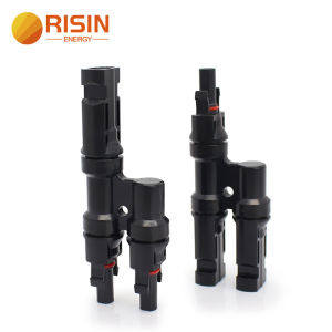 2 pin năng lượng mặt trời hệ thống nối dây điện Y chi nhánh PV nối MC4 đầu nối DC IP68