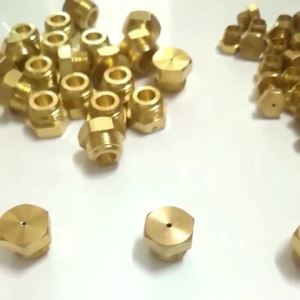 20ชิ้นทองแดงบริสุทธิ์1.5รูรับแสงหัวฉีด M8สำหรับ NG เตาแก๊สเครื่องทำน้ำอุ่น