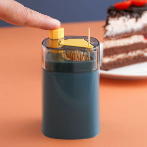 Masely Creative Automatic Toothpick Holder Container Household Toothpick Box Table Toothpick Storage Box