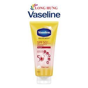 Tinh chất dưỡng thể chống nắng Vaseline Healthy Bright SPF 50+ PA++++ giúp dưỡng sáng và bảo vệ da (70ml/300ml)