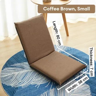 DreamHug Folding Floor Chair Lazy Sofa Chair Tatami Japanese-Style Folding Sofa Bay Window Cushion