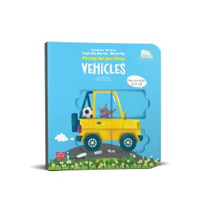 Sách Tương Tác Song Ngữ Việt Anh - Chuyển Động Ghép Hình - Slide and Play - Đinh Tị Books (bé từ 0-6 tuổi)