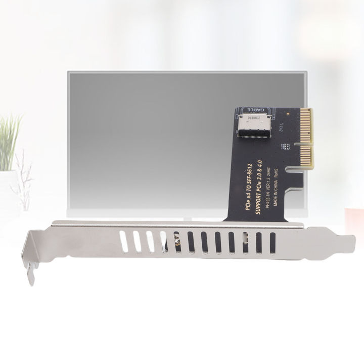 PCIe การ์ดขยาย Oculink X4-SFF8611 SSD U.2บัตรขยาย Oculink PCIe ไป ...