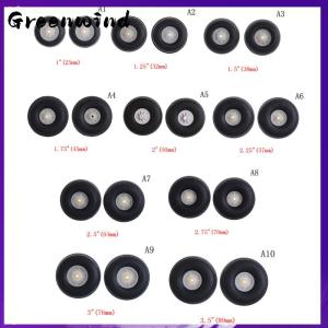 【Greenwind】 1 - 3.5 Rubber PU Wheel with Plastic Hub for RC Airplane Replacement Parts