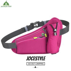 [Jocestyle Mall] Sports Belt Bag Large Capacity Hydration Belt Pack Multifunction Water Bottle Holder Bag Waterproof for Running Cycling