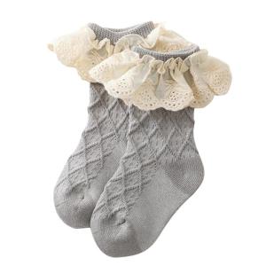 Girls Ruffle Socks for Girls Lace Socks Cute Frilly Socks Toddler Ruffle Socks Ankle Lace Socks for 0-5 Years 5-color