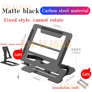 [✅SG Ready Stock] 360° Rotatable Laptop Stand Adjustable Notebook Riser Foldable Ergonomic Desktop Holder for 11-17 Inch Free gift