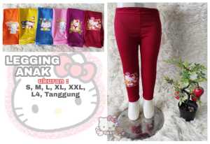 PROMO LEGGING IMPORT!!// ANAK/USIA 0 - 9 TAHUN/BAHAN SPANDEK KAOS// TEBAL DAN ADEM/RANDOM!!!//KWALITAS PREMIUM ELESTIS/BAYAR DI TEMPAT