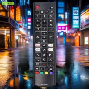 FUJIAS3 1 Piece For All Models LG TV LED HD 4K Smart UHD HDTV With Prime-Video Netflx Channel Buttons Universal Remote Control AKB76037601