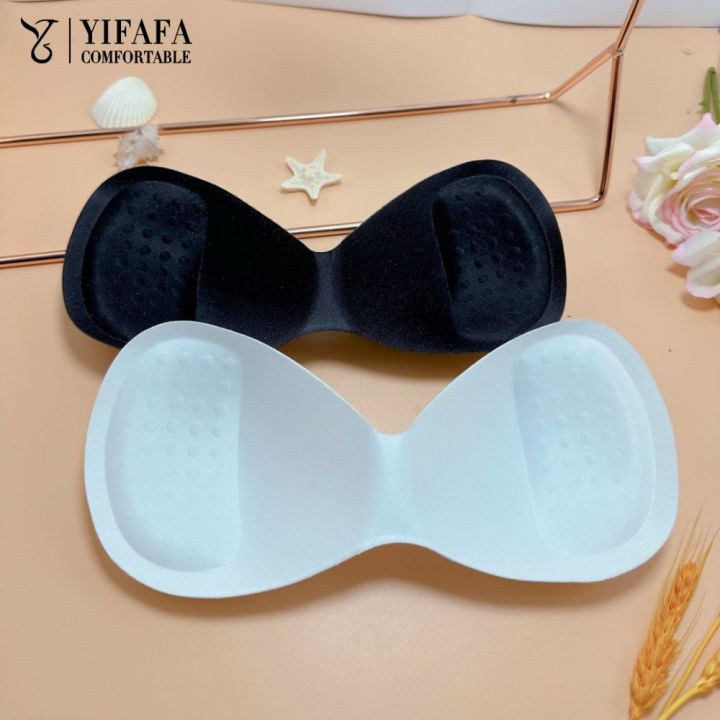 YIFAFA New Sponge one-piece Bra Pads Removeable Bra Women Underwear Bra ...