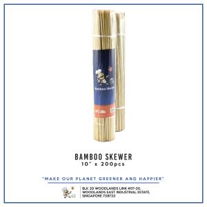 Bel BBQ Bamboo Skewer / Satay Sticks wooden stick - 2 sizes: 10 " and 16"