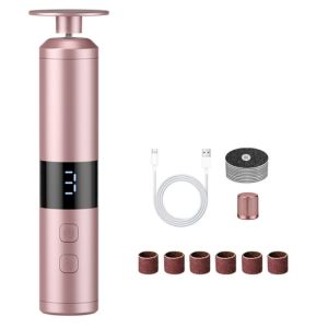 FLYING 2-in-1 Electric Callus Remover with 3 Speeds Dead Skin Remover Pedicure File Tool Professional Rechargeable Foot Care Tool