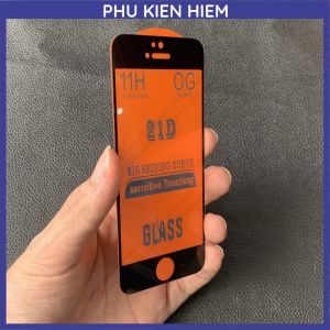 Kính cường lực iPhone 5/ 5S/ 5C/ 5SE 2016 (5 se) full màn full keo chuẩn đẹp lướt mượt êm tay