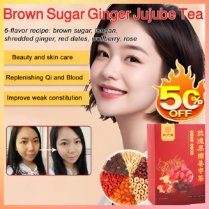Brown Sugar Ginger Jujube Tea for Autumn Women Blood Deficiency Relief Selected Ingredients Alleviate Menstrual Pain