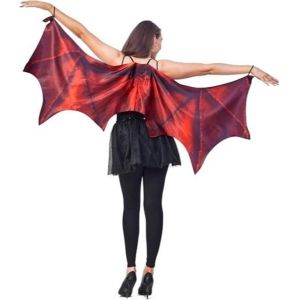 WEANBU Fantasty Dragon Wing Cape Elastic Band Foldable Cosplay Wing Costume Party Props Bat Wing Cloak Halloween