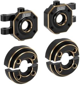 INJORA Brass Steering Knuckles with Counterweight Kit for 1/18 TRX4M