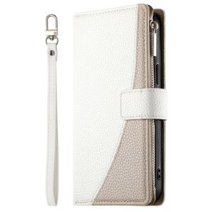 Case For Samsung Galaxy Note 20 / Note 20 Ultra / Note 10 / Note 10 Plus Magnetic Leather Color Splicing Wallet Card Slot Flip Cover Casing