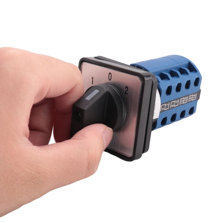 (GJTQ) Rotary Switch On-Off-on 3 Position 4 Phases 20A 500V Double ...