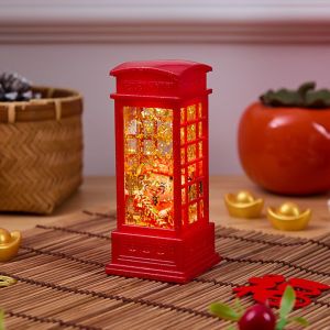 CNAIFE2 Mini Wealth God Night Lamp Luminous Wind Lamp New Year Decorations Creative Good Luck Atmosphere Lamp Spring Festival
