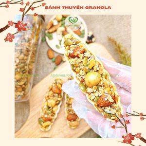 Bánh thuyền mix hạt dinh dưỡng Alpha nutrition ăn kiêng giảm cân tự nhiên đồ ăn vặt healthy