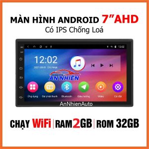 [Kho Hải Phòng] Đầu DVD Android Cho Ô Tô Tích Hợp GPS Chỉ Đường Màn Hình 7 inch Full HD Kính Cường Lực Chống Chói Chống Lóa - Đầu Màn Hình Ô Tô Chạy Android 8.0 Đa Năng Tiện ích Xe Hơi